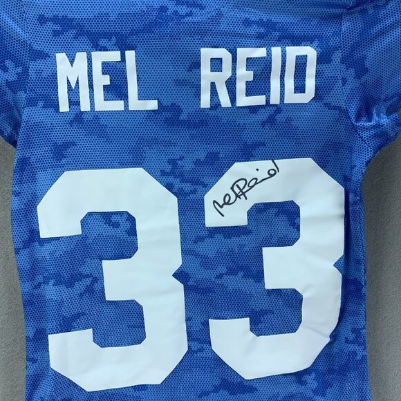 Garb Inc Polo Shirt Girls Medium Blue‎ Golf PGA Jr League Mel Reid Signature - Picture 2 of 7